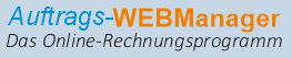 Einfaches Rechnungsprogramm Auftrags-WEBManager | Webbasiert | Online Rechnungen schreiben